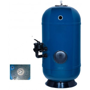 Filtr piaskowy do basenu 900mm dno dyszowe SYRIUS II NORM 120 TEBAS 2