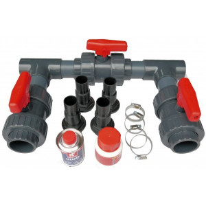 Bypass set for pool heat pump BASIC