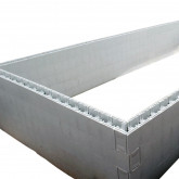Set of EPS polystyrene blocks for the 7 x 3 m swimming pool