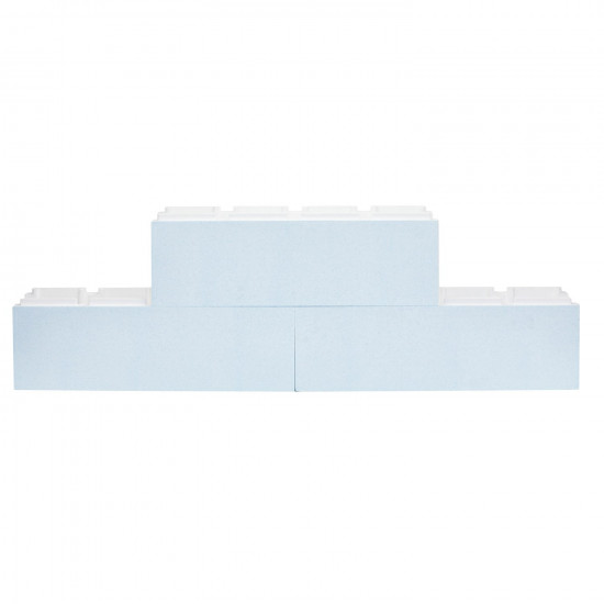 Set of EPS polystyrene blocks for the 10 x 4 m swimming pool