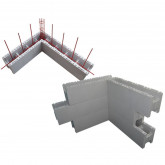 Set of EPS polystyrene blocks for the 10 x 4 m swimming pool