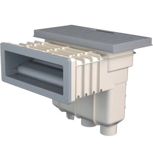 Universal pool skimmer UNIK 3.5L grey ASTRAL POOL