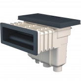 Universal pool skimmer UNIK 3.5L anthracite ASTRAL POOL