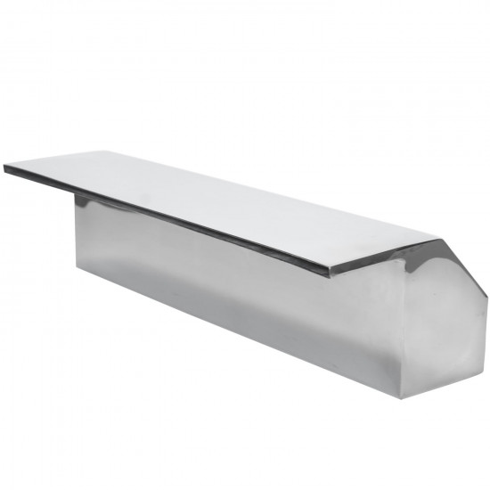 GARGOYL waterfall 2000 mm wide in AISI 304 stainless steel