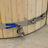 Balia schładzająca po saunie z wkładem ze stali nierdzewnej COLD DIP