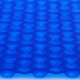 Solar pool membrane deLUX blue 3m wide 400 micron TEBAS