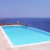 Anti-slip pool membrane 165cm wide light blue Alkorplan RELIEF  RENOLIT