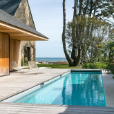 Folia basenowa Alkorplan RELIEF antypoślizgowa szer. 165cm jasnoszara RENOLIT