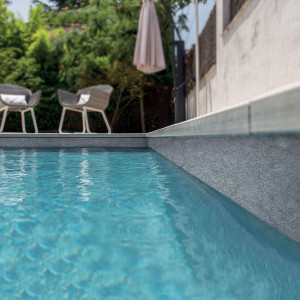 Anti-slip pool membrane 165cm wide dark grey Alkorplan RELIEF  RENOLIT 2