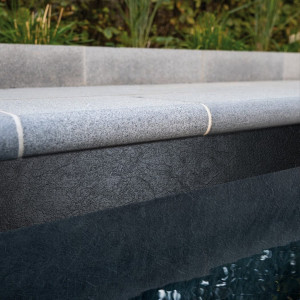 Anti-slip pool membrane 165cm wide black Alkorplan RELIEF  RENOLIT 2