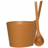 Sauna bucket set PISARA NATUR RENTO
