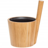 Sauna bucket BAMBOO RENTO