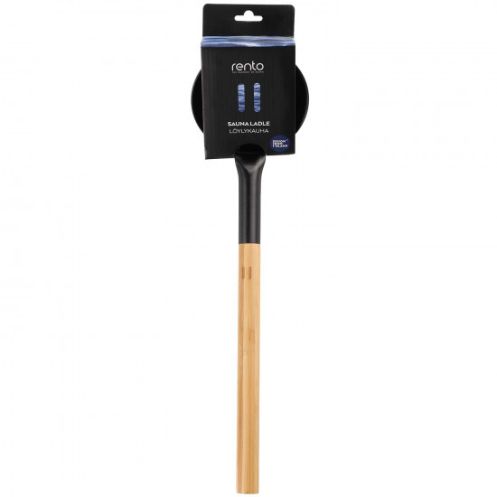 Sauna ladle ALUMINIUM BLACK RENTO
