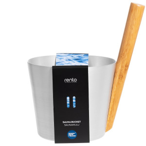 Ceber do sauny ALUMINIUM RENTO 2