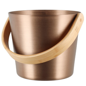 Sauna Bucket ALUMINIUM CHAMPAGNE RENTO