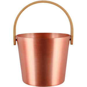 Sauna Bucket ALUMINIUM COPPER RENTO 2