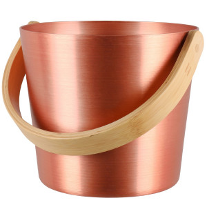 Sauna Bucket ALUMINIUM COPPER RENTO