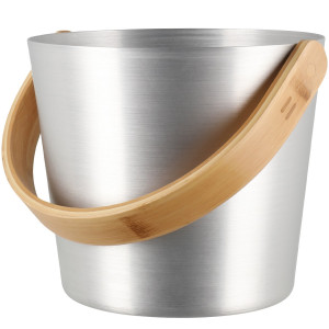 Sauna Bucket ALUMINIUM NATURAL RENTO