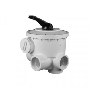 6-way side valve for swimming pool without connections 3" PRAHER