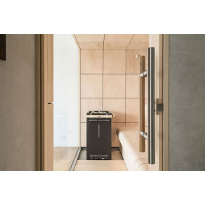 Dual-purpose electric sauna heater HARVIA VIRTA HL110S 10,8 kW with XENIO controller 2
