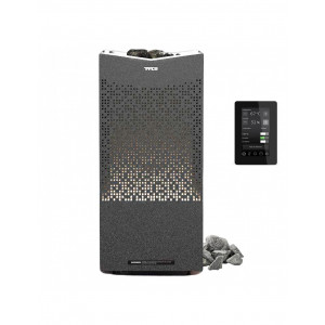 Electric sauna heater CROWN ELITE 10 Black 10,5kW TYLO
