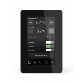 Piec do sauny elektryczny CROWN COMBI ELITE 10 Szary 10,5kW TYLO