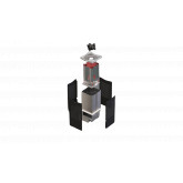 Electric sauna heater CROWN ELITE 6 Black 6,6kW TYLO