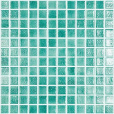 Pool mosaic series ANTI-SLIP, colour NIEBLA VERDE TURQUESA 25x25mm VIDREPUR