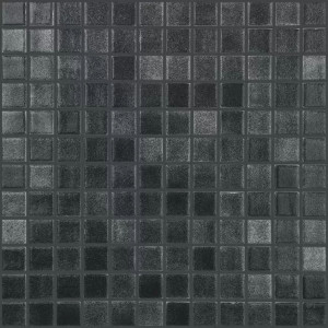 Pool mosaic series ANTI-SLIP, colour NIEBLA NEGRO 25x25mm VIDREPUR