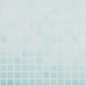Pool mosaic series ANTI-SLIP, colour NIEBLA AZUL NIZA 25x25mm VIDREPUR