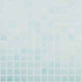 Pool mosaic series ANTI-SLIP, colour NIEBLA AZUL NIZA 25x25mm VIDREPUR