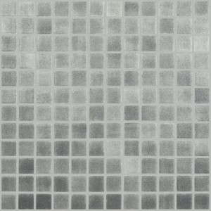 Pool mosaic series ANTI-SLIP, colour NIEBLA GRIS OSCURO 25x25mm VIDREPUR
