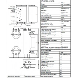Lampa UV do basenu AP Pool 6 TMA 2