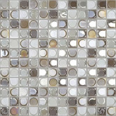 Pool mosaic series AURA, colour NUDE BLEND 25x25mm VIDREPUR
