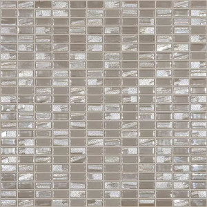 Pool mosaic series BIJOU, colour COFFEE 25x12mm VIDREPUR