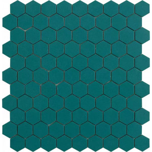 Pool mosaic series CANDY, colour OPAL GREEN 35X35mm VIDREPUR