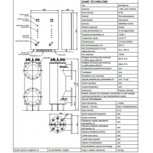 UV lamp for swimming pool AP Pool 10 TMA 2