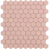 Pool mosaic series CANDY, colour PALE ROSE 35X35mm VIDREPUR