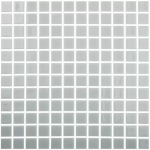 Mozaika basenowa seria SOLID COLORS 25x25mm, kolor GRIS CLARO VIDREPUR