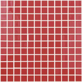 Mozaika basenowa seria SOLID COLORS 25x25mm, kolor ROJO VIDREPUR