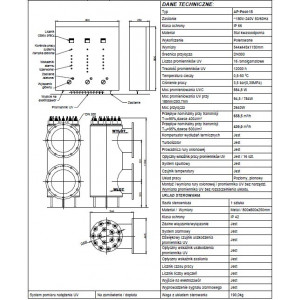 UV lamp for pool AP Pool 15 TMA 2