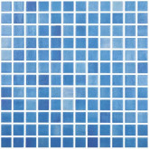 Mozaika basenowa seria FOG COLORS 25x25mm, kolor NIEBLA AZUL CELESTE VIDREPUR