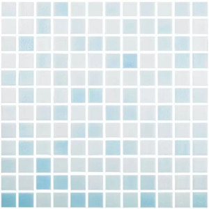 Mozaika basenowa seria FOG COLORS 25x25mm, kolor NIEBLA NIZA VIDREPUR