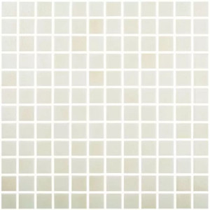 Pool mosaic series SOLID COLORS, colour NIEBLA BEIGE 25x25mm VIDREPUR