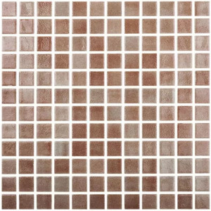 Mozaika basenowa seria FOG COLORS 25x25mm kolor NIEBLA MARRON VIDREPUR