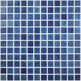 Mozaika basenowa seria FOG COLORS 25x25mm NIEBLA AZUL MARINO VIDREPUR