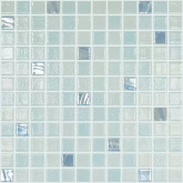 Pool mosaic series COLOR+, colour AGUAMARINA 25x25mm VIDREPUR