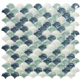 Pool mosaic series DIMENSION, colour CIRCE BLEND 36x29mm VIDREPUR