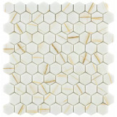 Pool mosaic series EDEN, colour ROYAL HEX 25x25mm VIDREPUR