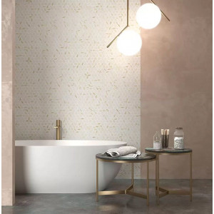 Pool mosaic series EDEN, colour ROYAL HEX 25x25mm VIDREPUR 2